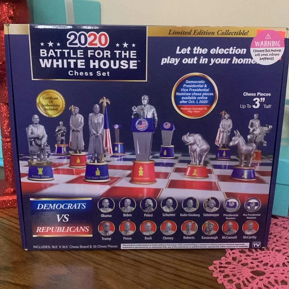 White House chess set new